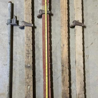 Large Vintage Clamps