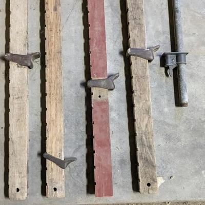Large Vintage Clamps