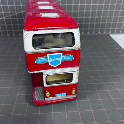 Tin Double Decker Friction Toy