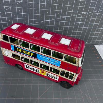 Tin Double Decker Friction Toy