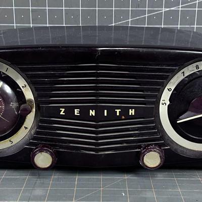 ZENITH Clock Radio, Vintage 