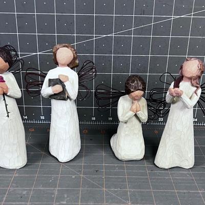 Willow Tree Figurines, ANGELS (4) 