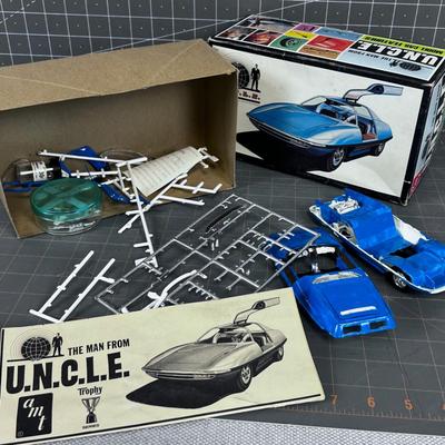 Man from Uncle Partially Build Model 