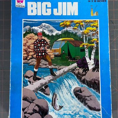 Vintage Big Jim Jigsaw Puzzle