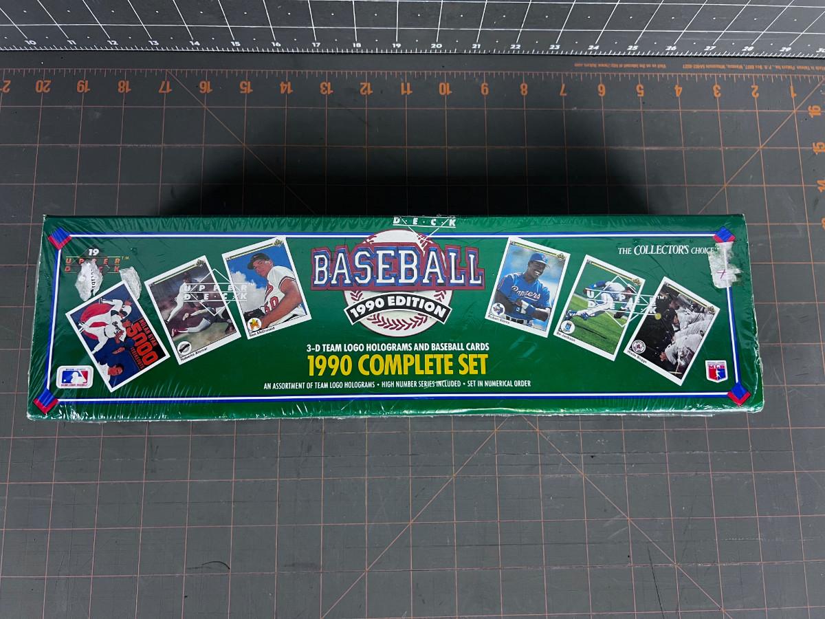 1990 Complete Set of Baseball Cards UPPER DECK