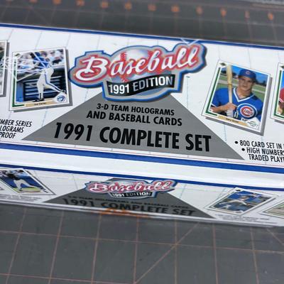 1991 Complete Set of Baseball Cards - UPPER DECK 