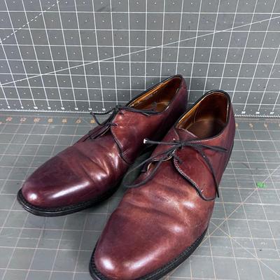 Allen Edwards Brown Leather Dress Shoe