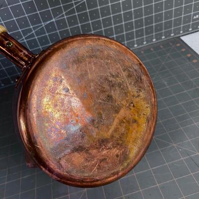 Made in France Solid Copper Sauce Pan 