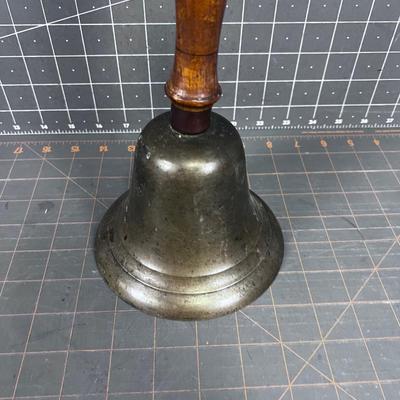 Antique Brass  School Bell 