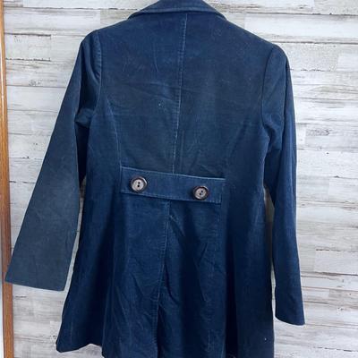 Margaret O'Leary XS Women's Corduroy Blue Coat