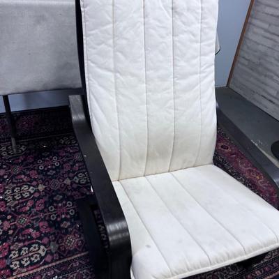 Black & White Lounge IKEA Chair