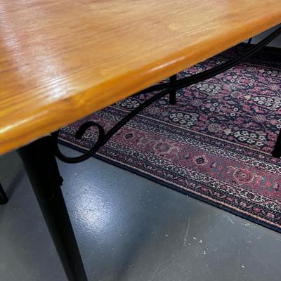 Dinette Table with Iron Base 
