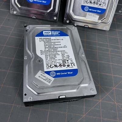(3) Western Digital Hard Drives 