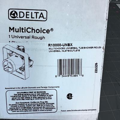 DELTA Multi Choice Rough In Valve, NEW 
