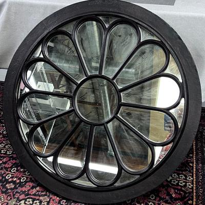 Iron Framed HEAVY ROUND Mirror