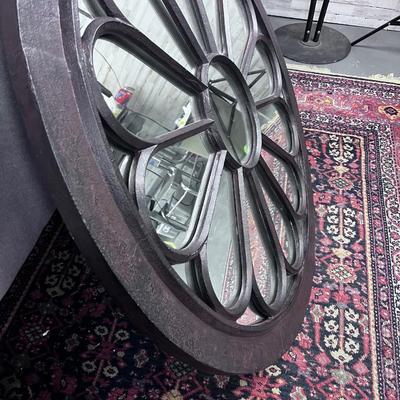 Iron Framed HEAVY ROUND Mirror