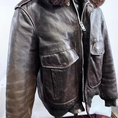 VINTAGE Golden Fleece Bomber Jacket 