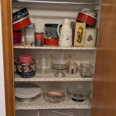 Contents Of Upstairs Hall Closet