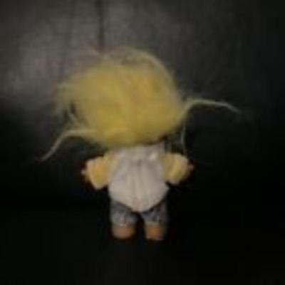 I LOVE GRANDPA - 5" Russ Troll Doll With Yellow Hair