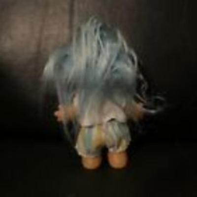 Vintage Russ Troll Doll Blue Hair Beach Shorts Tank Top