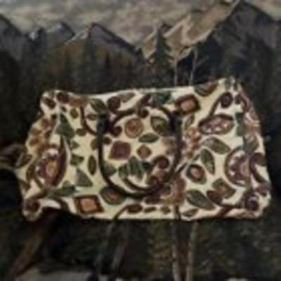 Gitano Overnight Bag/Satchel Fall colored Floral