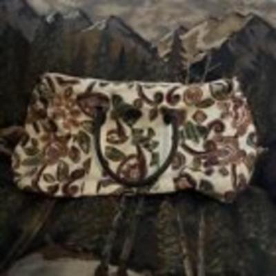 Gitano Overnight Bag/Satchel Fall colored Floral