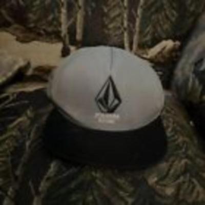 Volcom Stone Baseball Cap Hat Adjustable SnapBack Trucker Back