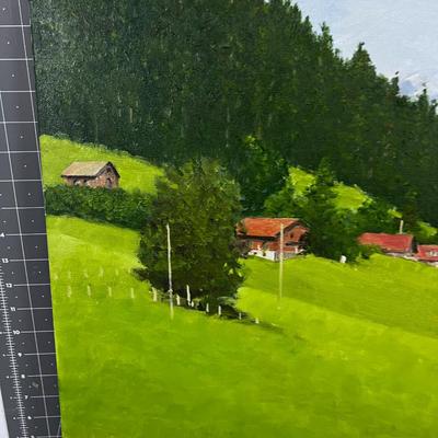 Untitled oil on Canvas Painting by Carl FUNSTH, Noted Idaho Artist  