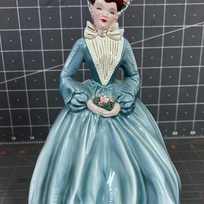 Blue Dress Florence Ceramic Figurine