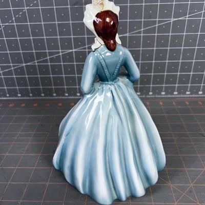 Blue Dress Florence Ceramic Figurine