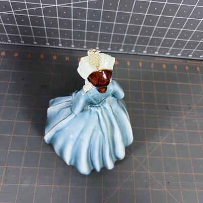 Blue Dress Florence Ceramic Figurine
