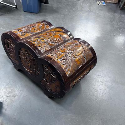 Antique Asian HOPE Chest, Camphor Wood