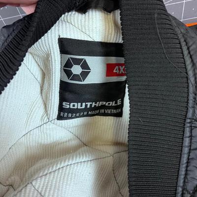 Size 4 X South Pole Reflective Jacket with Liner and Removable Sleeves