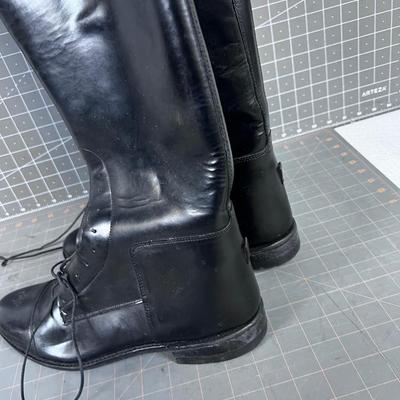 EFFINGHAM Black Riding Boots