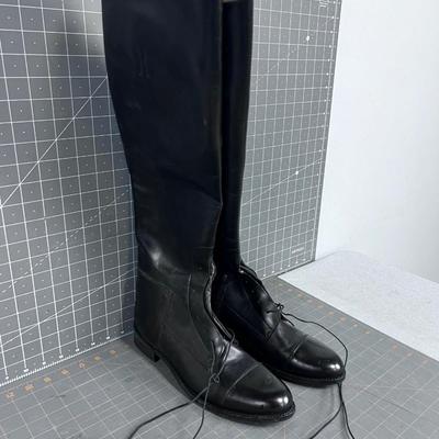 EFFINGHAM Black Riding Boots