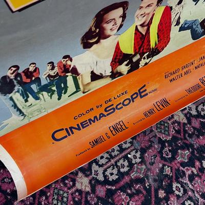 FULL SHEET Movie Poster "BERNADINE" Staring Pat Boone 1957