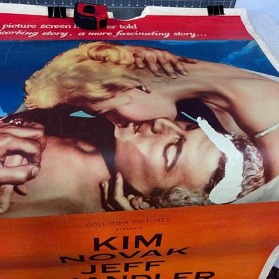 "JEANNE EAGELS" Staring Kim Novak FULL SHEET Movie Poster