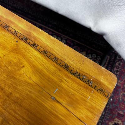 Antique Folding Camp Table  WOOD