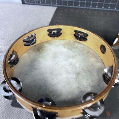 Tambourine, Cow Bell and other Percussion Items