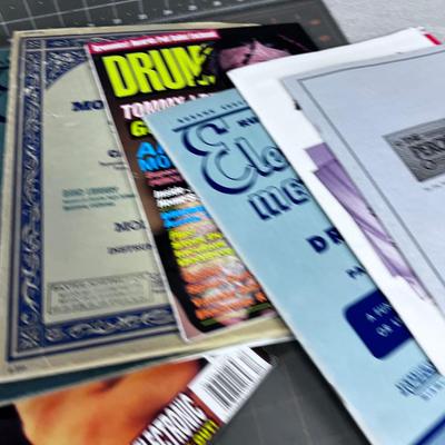 Drum Magazines and Music Books 