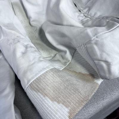 Members Only White Leather Jacket 