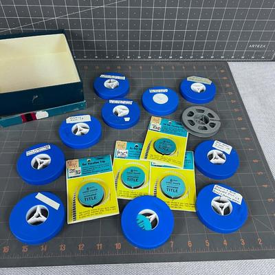Box full of 8 mm Home Movies 