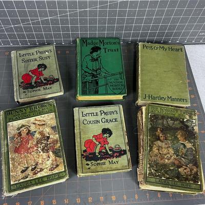 Antique Young Adult Books (6) 