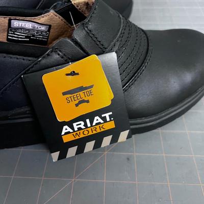 NEW Steel Toe ARIAT Work Shoe NEW Women's Safety Clog BLACK 