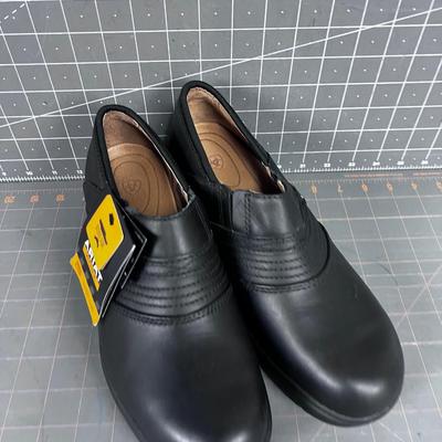 NEW Steel Toe ARIAT Work Shoe NEW Women's Safety Clog BLACK 