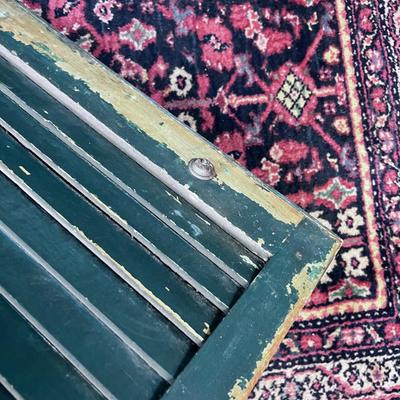 Pair of Green Shutters 