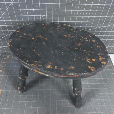 Milk Stool From the Farm, Charcoal Color