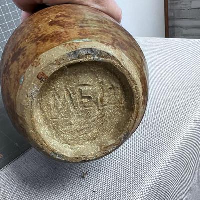 Antique Stoneware Jug TAN