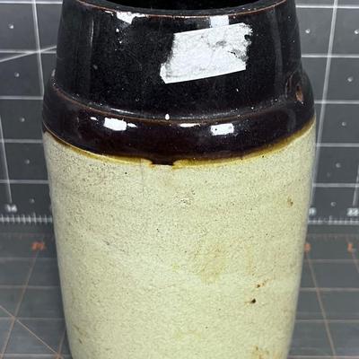 Antique Crock Jar 2 Toned