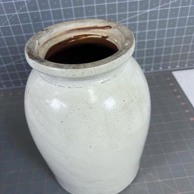Antique Crock Gallon Jar Stoneware